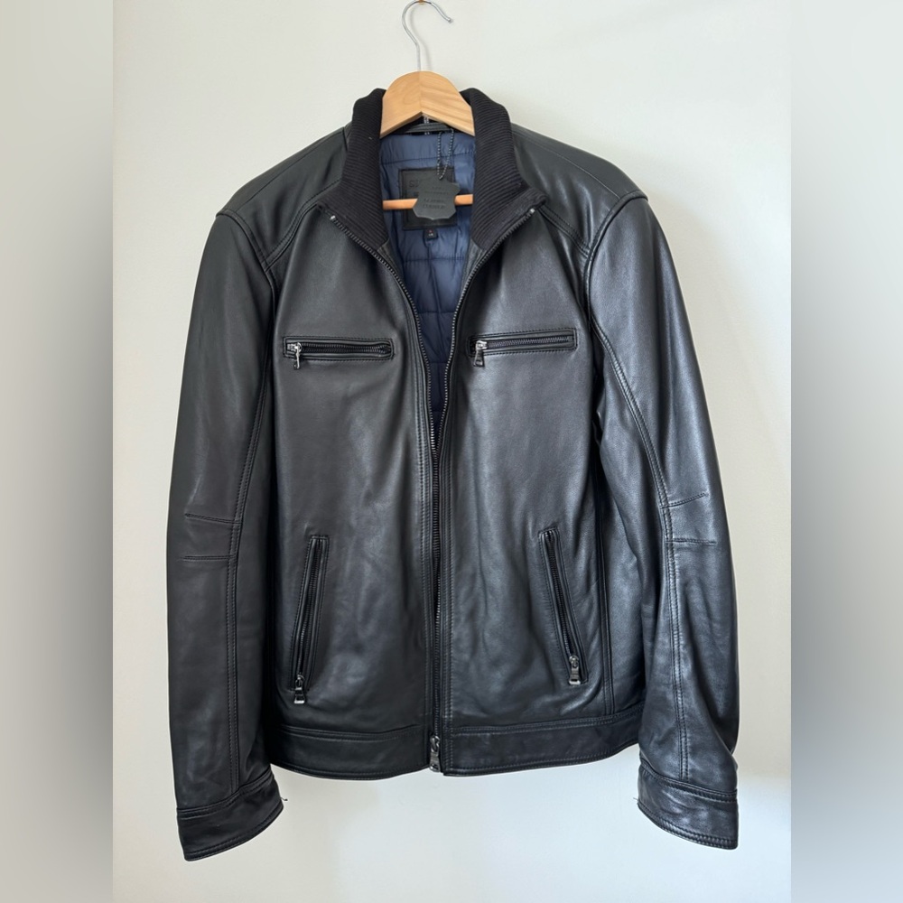 Sly and Co limited Edition Leather Bomber Jacket